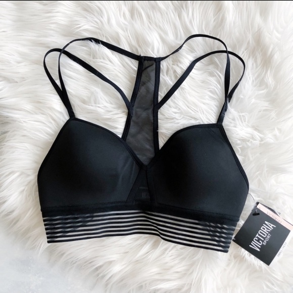 SOLD ❗Victoria's Secret VSX Black Sports Bra 🖤 - Picture 1 of 4